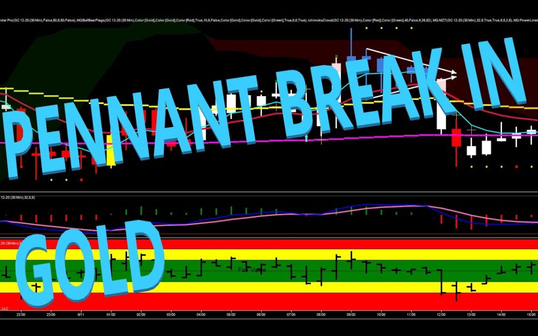 Pennant Break In Gold