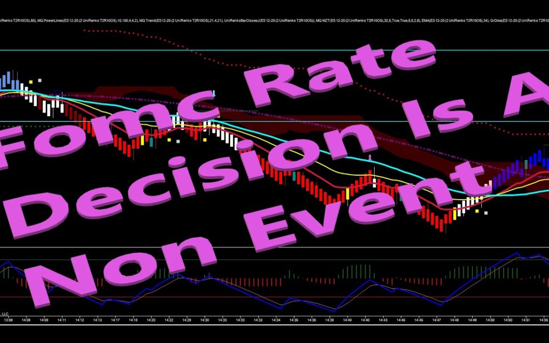 FOMC Rate Decision Is A Non Event